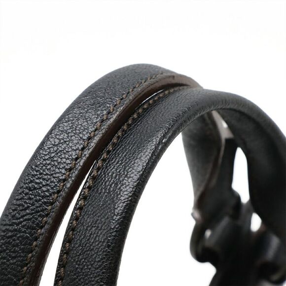 Cartier Marcello Leather Handbag Black